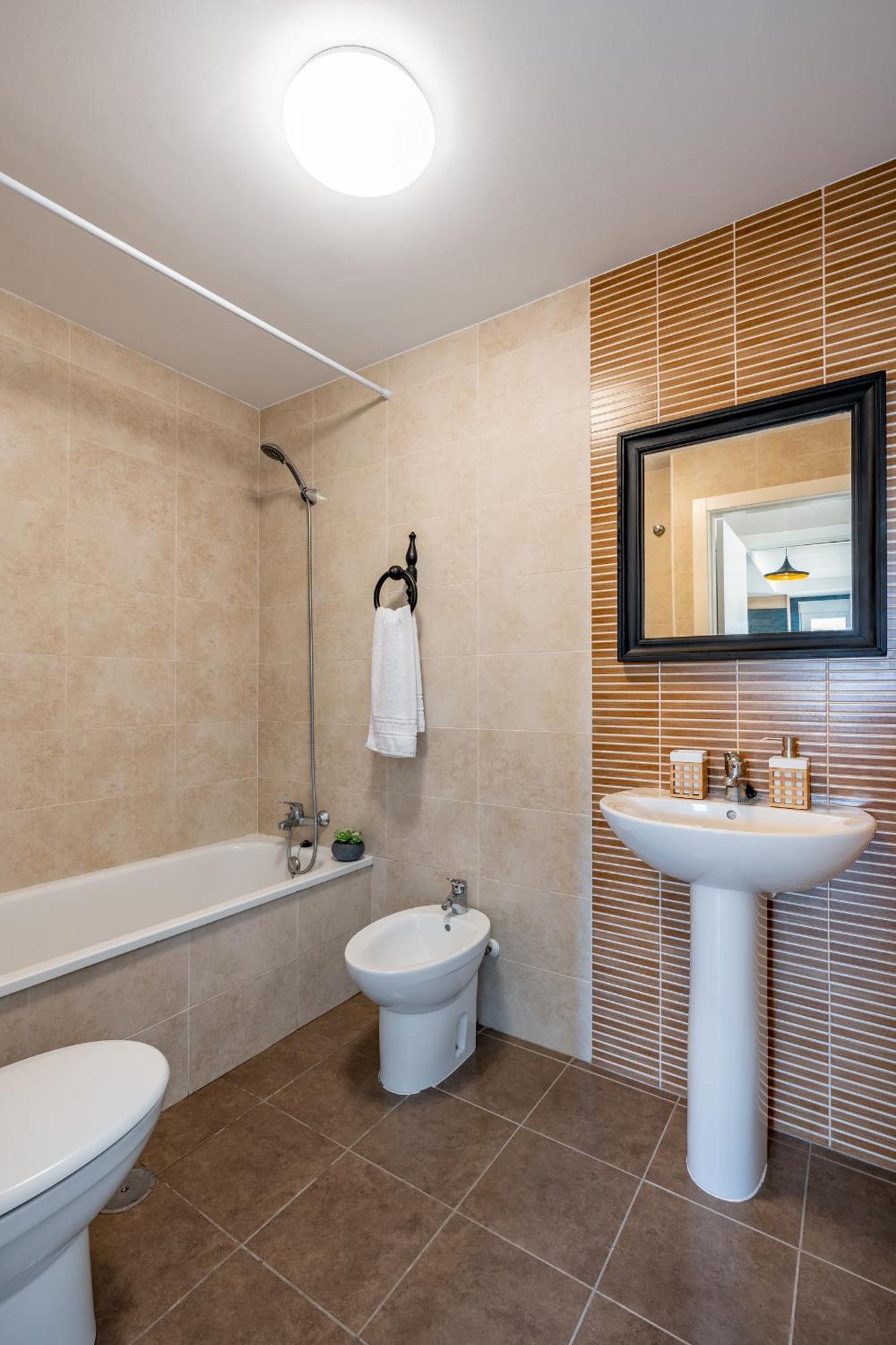 Bonito Apartamento En La Playa Con Piscina 托雷努埃瓦 外观 照片