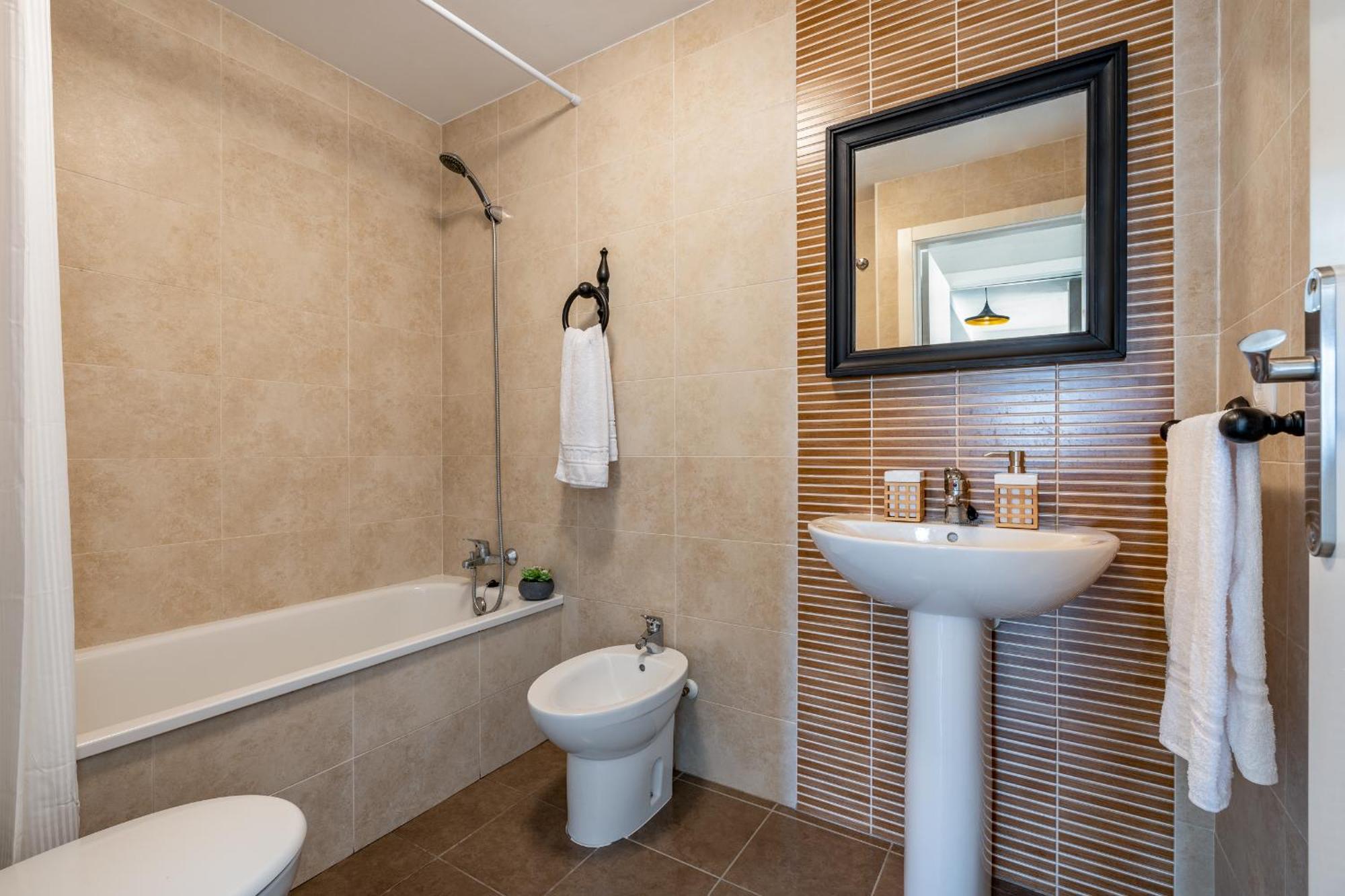 Bonito Apartamento En La Playa Con Piscina 托雷努埃瓦 外观 照片